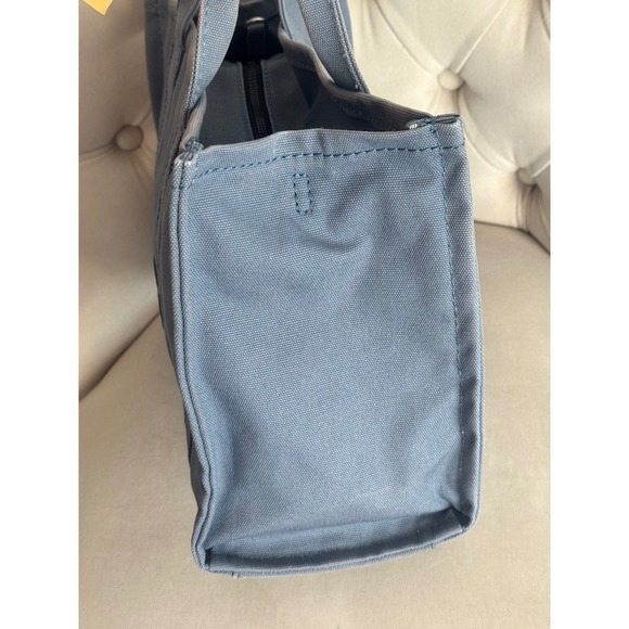 Marc Jacobs The Tote‎ Bag Canvas Blue Grey Crossbody Handbag